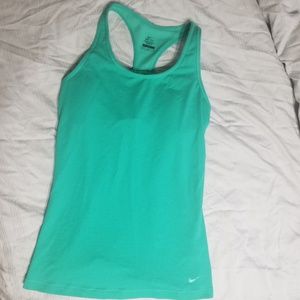 NIKE Dri-Fit Tank Beautiful Spring Green Sz. M